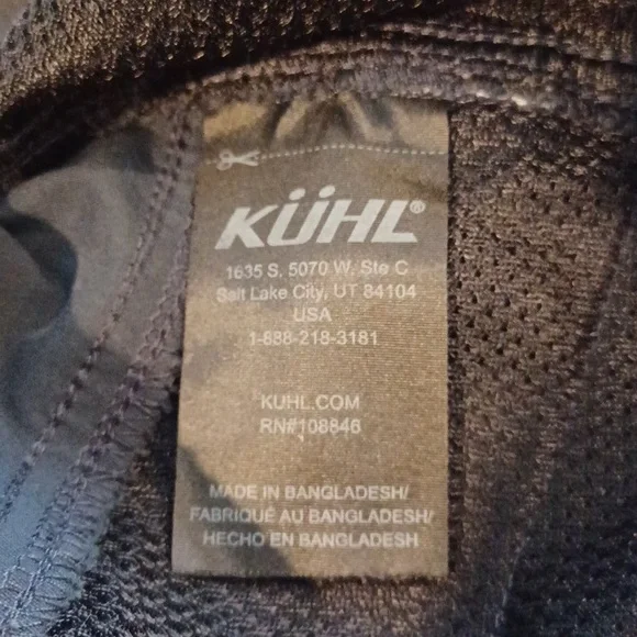 Kuhl Renegade Rock Pants 34 X 30 Blue Gray Stretch Hiking Outdoors Trail 5603 - Picture 15 of 16